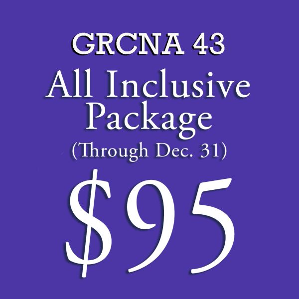 GRCNA 43 Early All Access Package